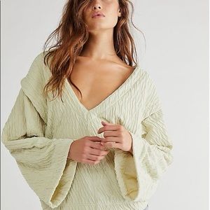 Free People Beach Wavy Pullover